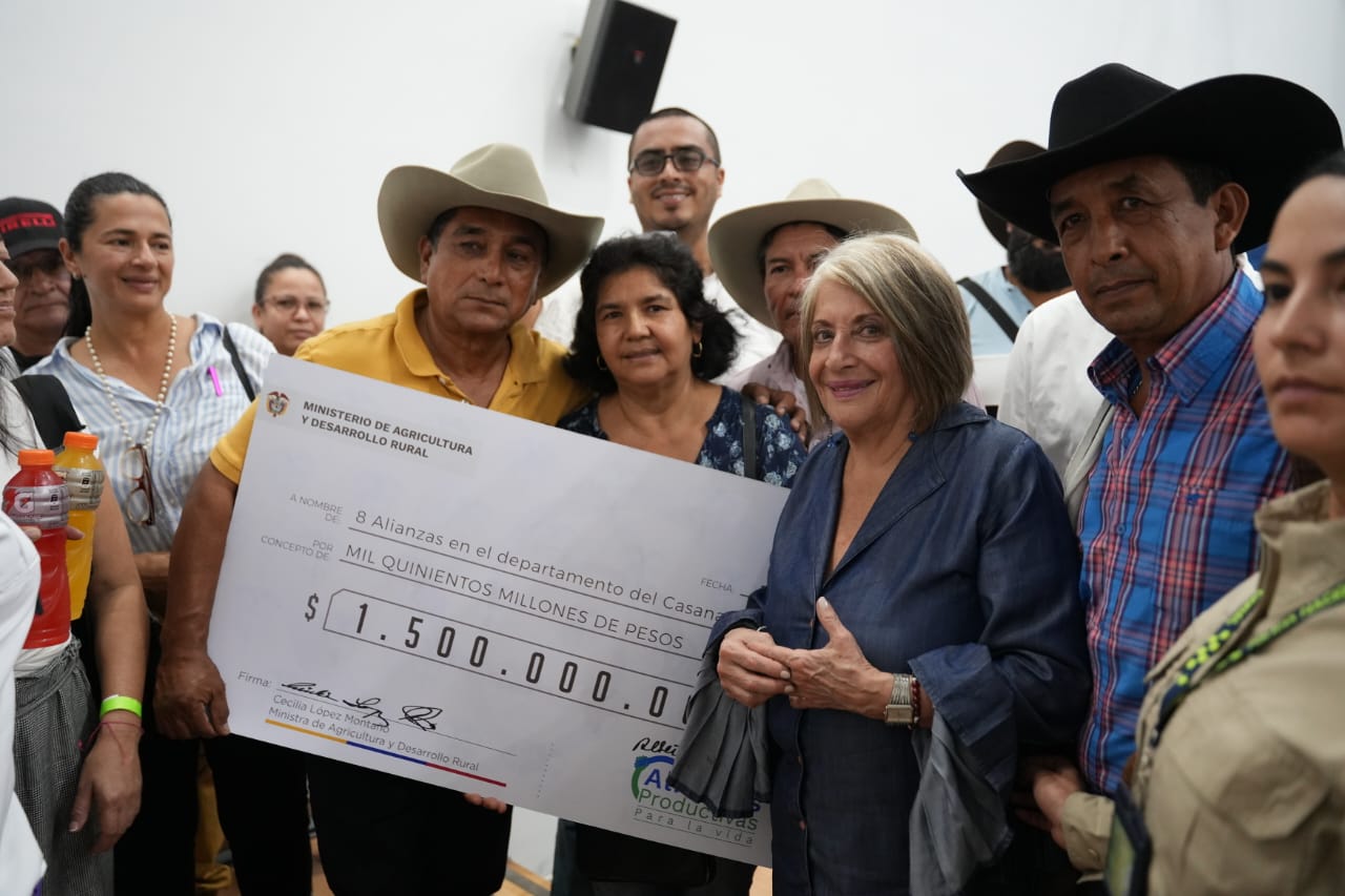 Ministerio de Agricultura entregó títulos de propiedad de 3.000 hectáreas en Casanare