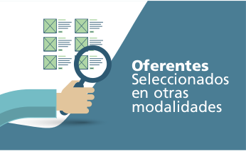 Oferentes seleccionados otras modalidades